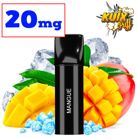 Cartouche Kuix Mangue - Sel de nicotine  - 20mg ot.