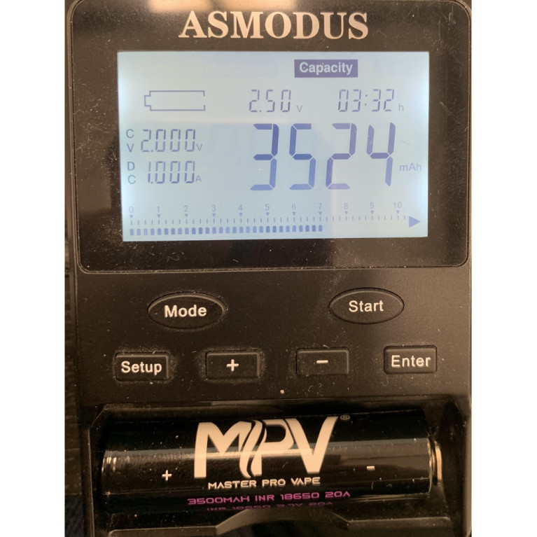 Accu MPV - 3500 Mah INR 18650 -20A