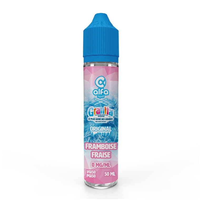 Framboise Fraise Granita 50ml 0 mg ot.