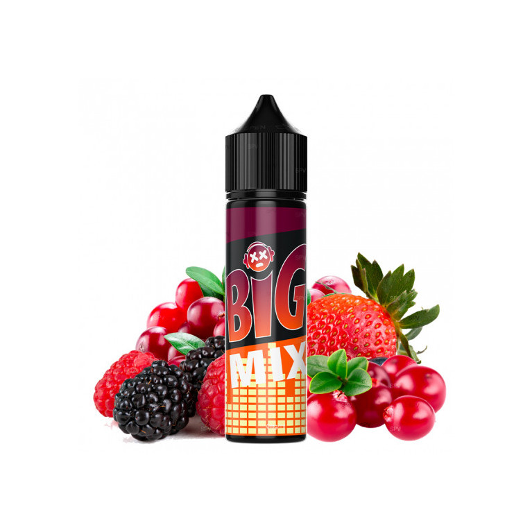 Cranberry, Baies Rouges - Big Mix - 50ml - 0mg df.