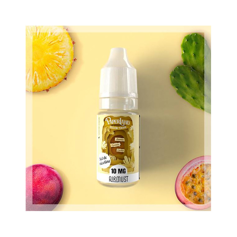 Paperland- Sel de nicotine Yellow Tropic -10ml ot.