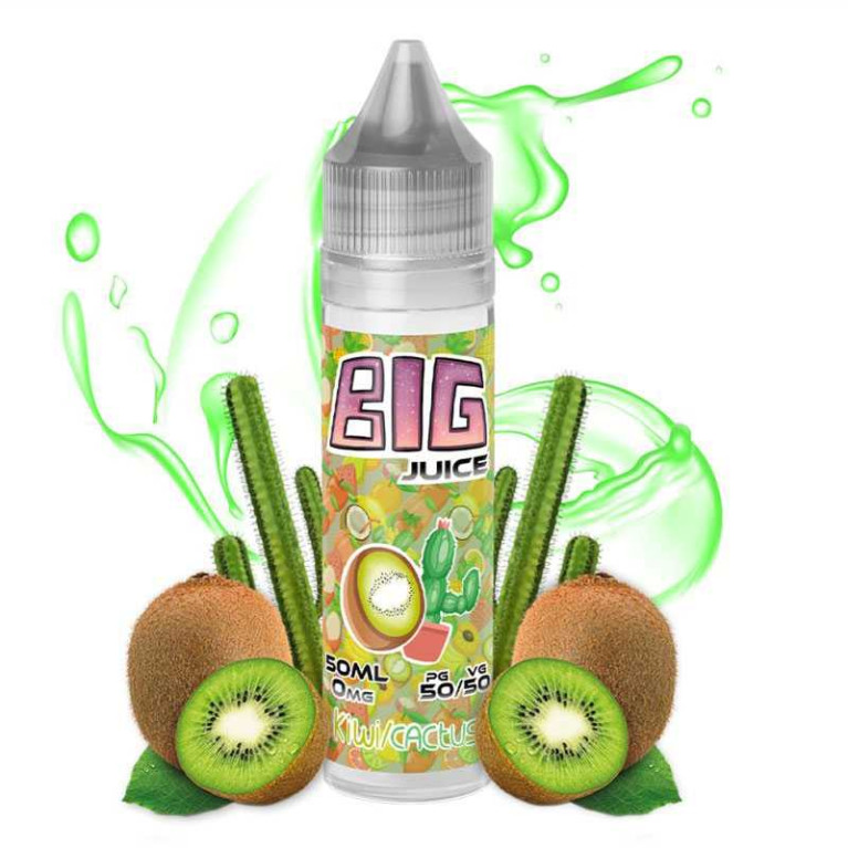 Kiwi Cactus - Big Juice - 50ml - 0mg df.