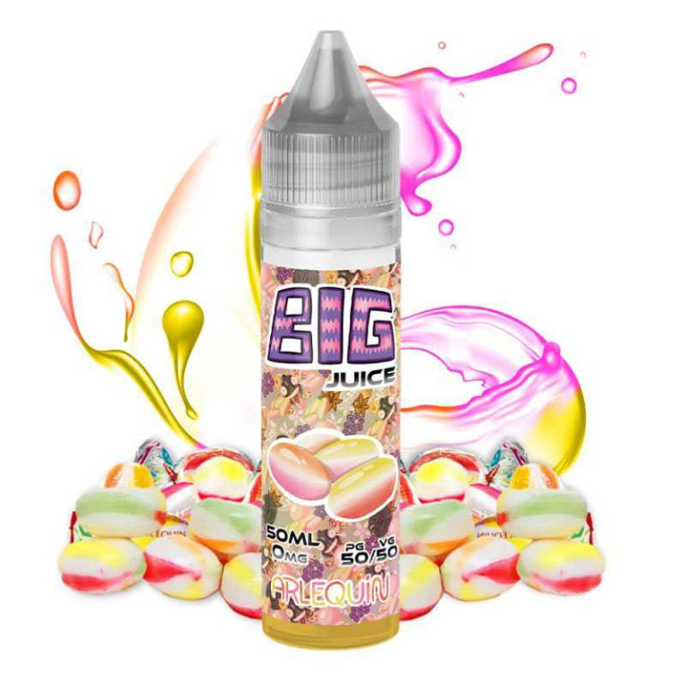 Bonbon Arlequin - Big Juice - 50ml - 0mg df.