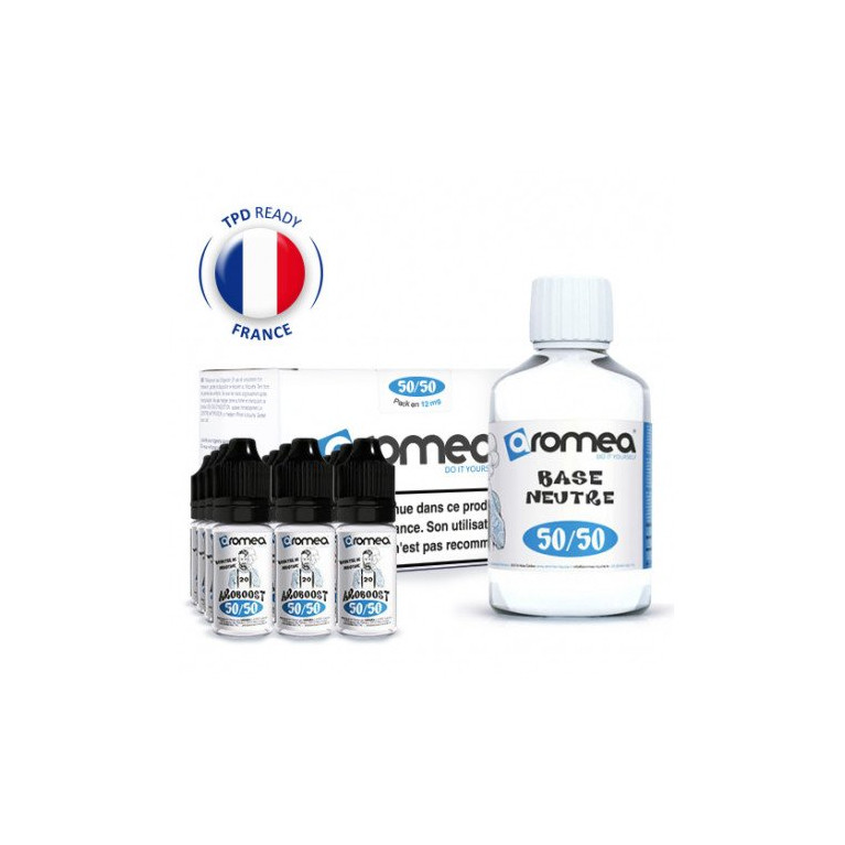 Pack Diy AROMEA 200ml 50/50 12mg