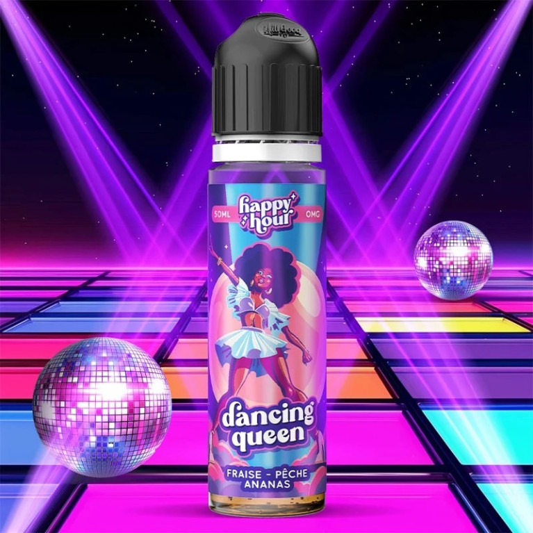 Dancing Queen - Happy Hour - 50ml 0mg ar.