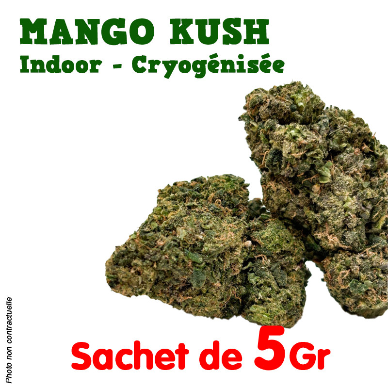 Fleur de CBD - Mango Kush - Indoor Premium cryogénisée