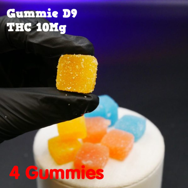 Gummies D9 THC 10mg  par 4