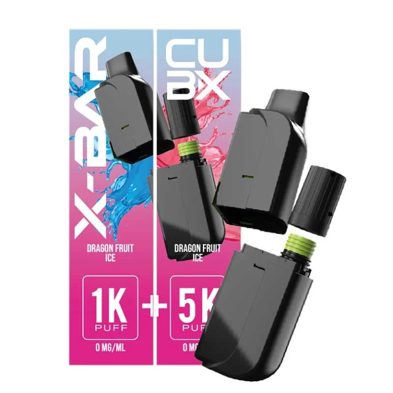 Cartouche pré-remplie CUBX Go X-Bar Ice Dragon