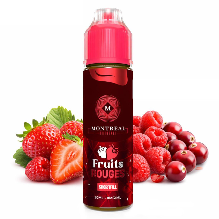 Fruits Rouges - Montréal - 50ml - 0mg ar.