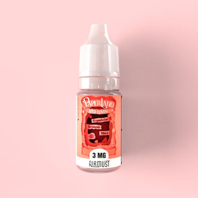Paperland- Sel de nicotine Red Lover -10ml ot.