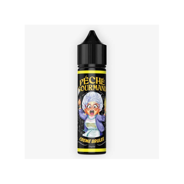 Crème Brûlée Péché Gourmand 50ml 0mg ar.