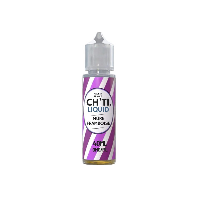 Ch'ti Liquid Mûre Framboise 40 ml 0mg